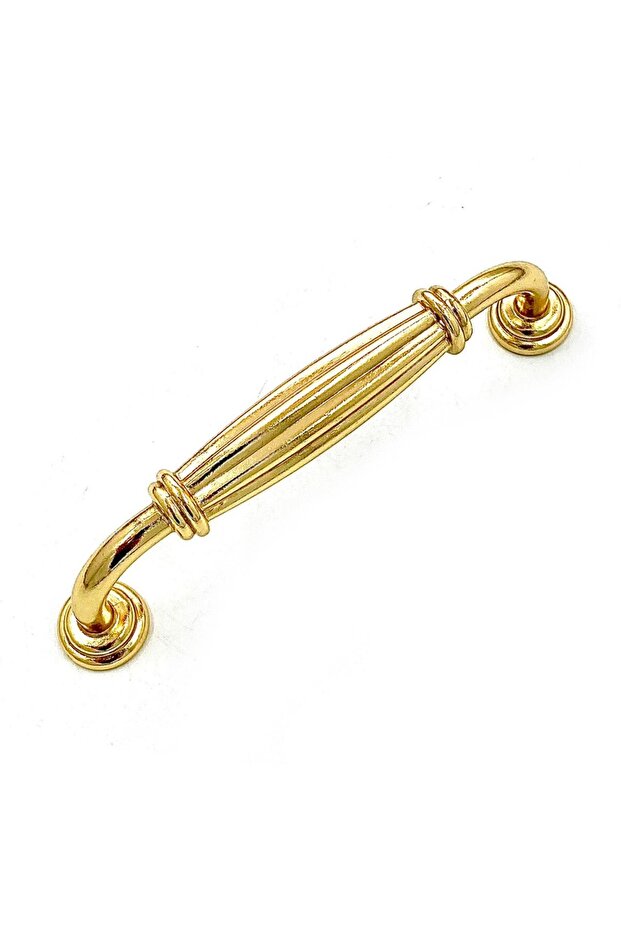 Kardelen Gold 96 mm Handle Luxury Country Kitchen Furniture Cabinet Drawer Handle