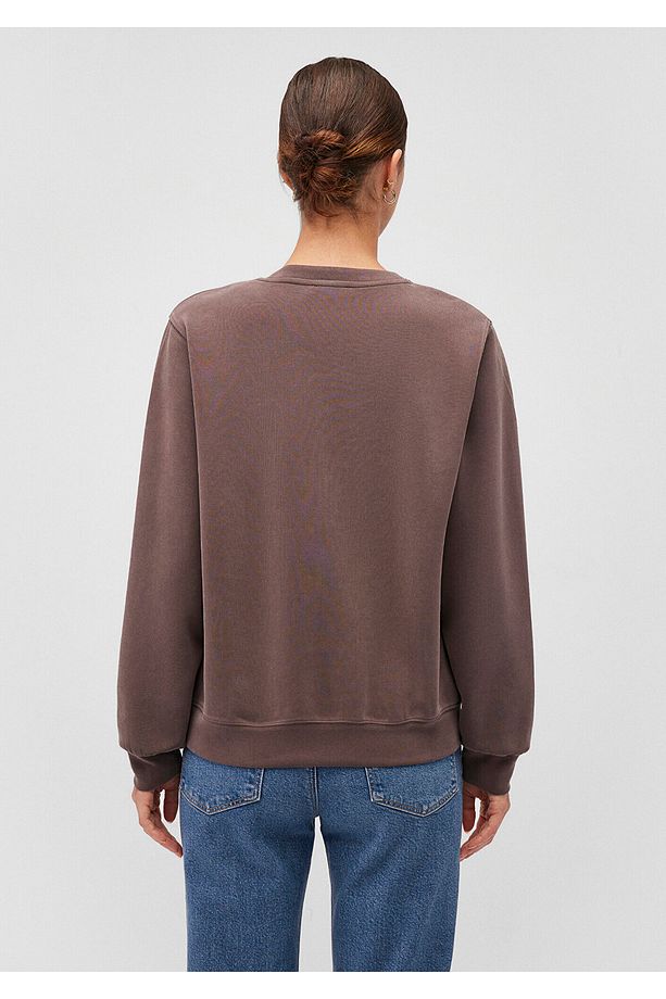 Kahverengi Tencel TM Modal Sweatshirt 1S10181-87537 - 4