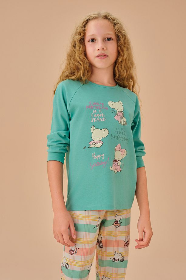 Lulusu Çocuk Pijama Takımı - 3