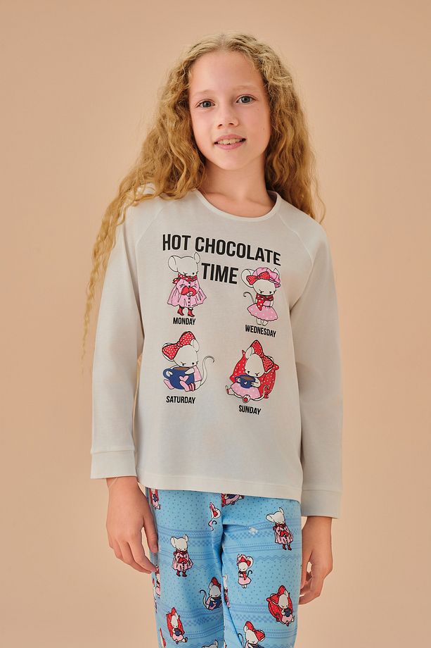 Lulusu Çocuk Pijama Takımı - 3