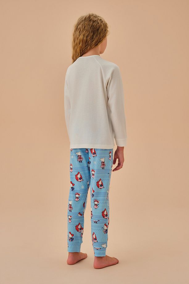 Lulusu Çocuk Pijama Takımı - 4