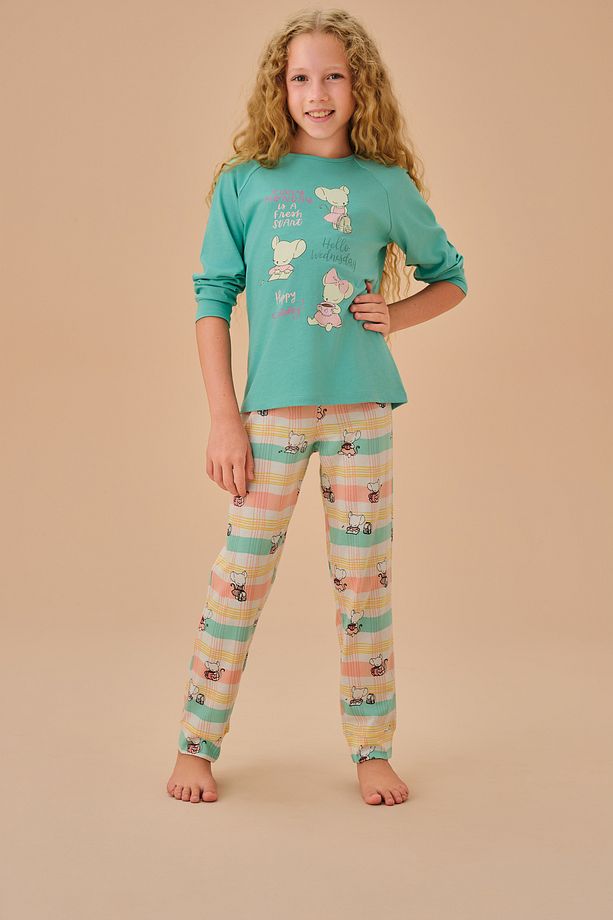 Lulusu Çocuk Pijama Takımı - 1