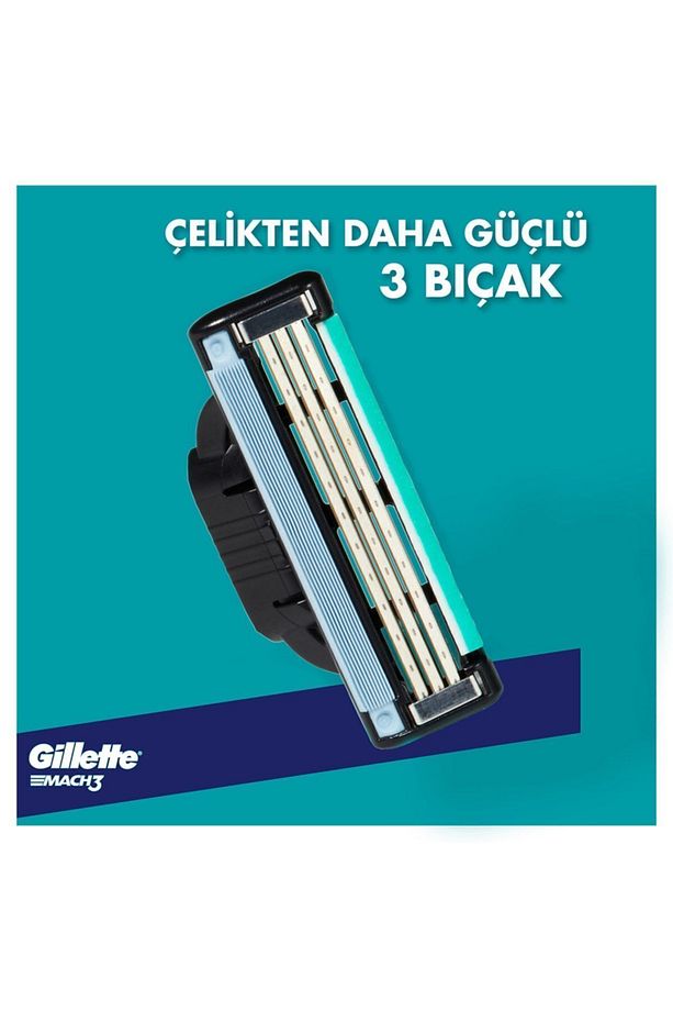 Mach3 Yedek Tıraş Bıçağı 12'li - 4