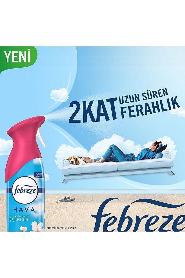 Hava Ferahlatıcı Sprey Oda Kokusu Japon Kiraz Çiçekleri 185 ml - 4