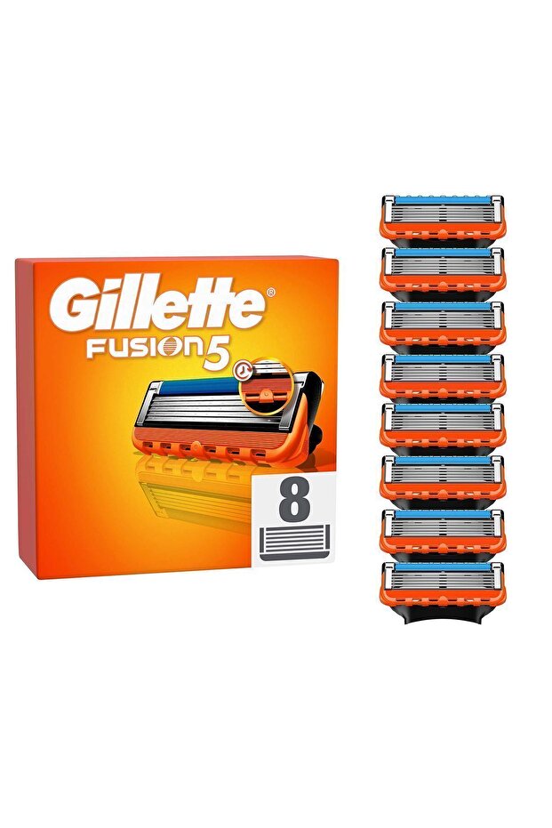 مجموعة شفرات الحلاقة البديلة Fusion Advantage، مكونة من 8 قطع - 1