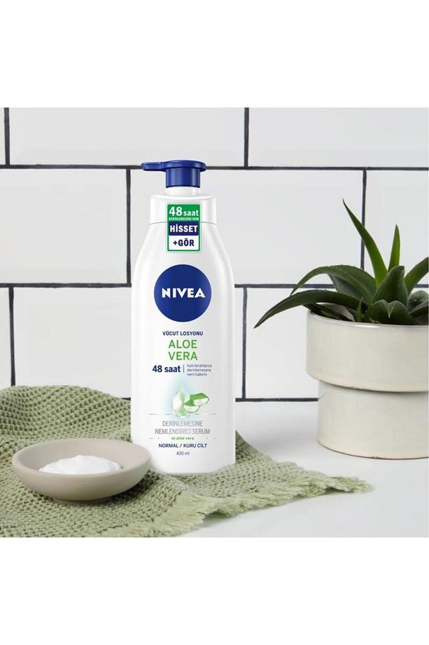 Aloe Vera Pump Losyon 400 ml X2 - 4