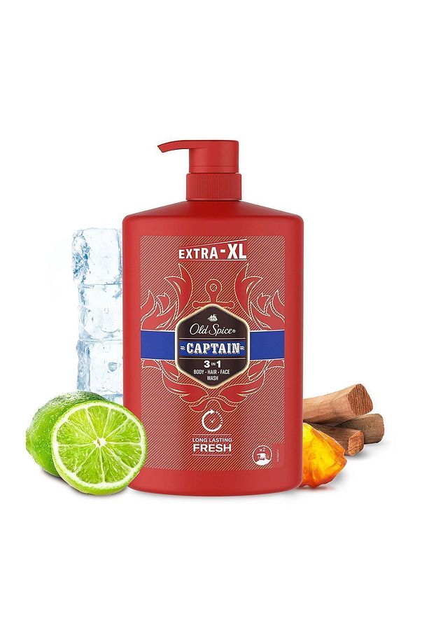 Captain Erkekler İçin Duş Jeli ve Şampuan 1000 ml Ekstra-XL - 3