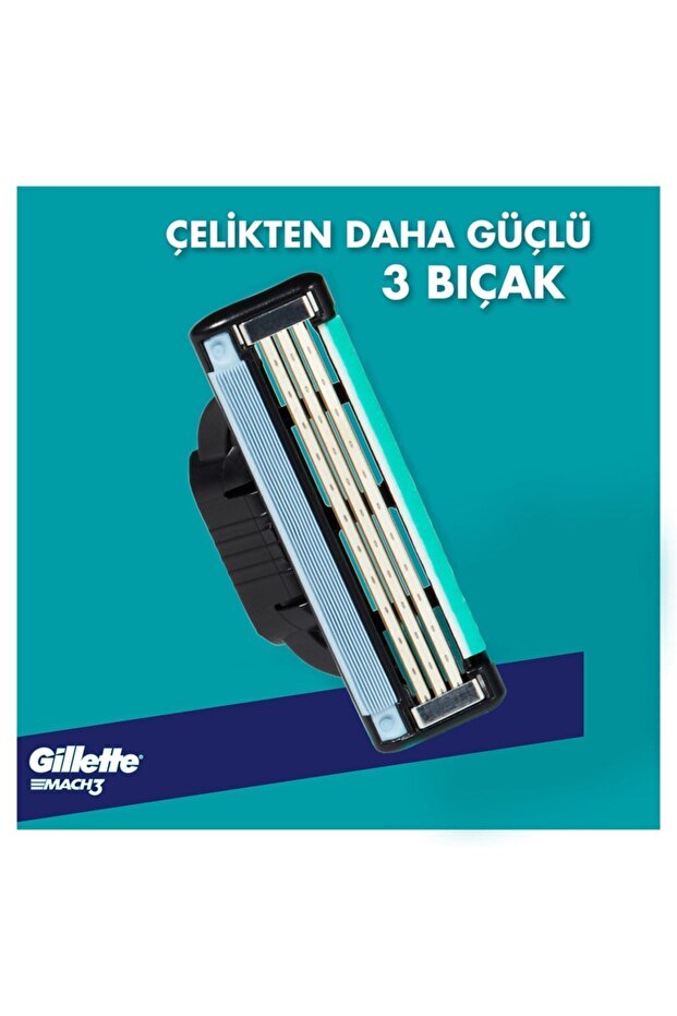 احجز جهاز رأس جيليت ماك 3، مجموعة 4 بوكاتي - 3