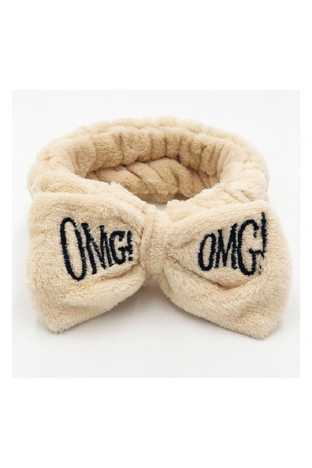Omg Plush Bandana Makeup Spa Hair Band Cream