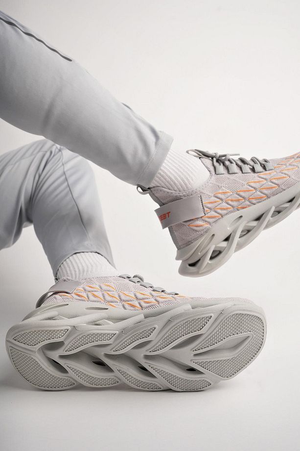 W-3001 Triko Unisex Spor Ayakkabı Esnek Taban - 8