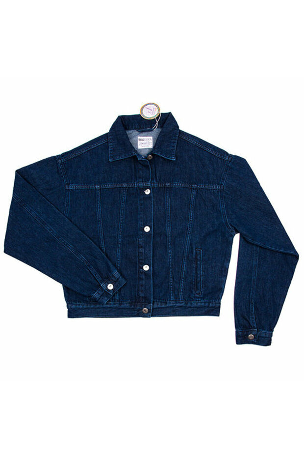 سترة جينز كبيرة الحجم - 2