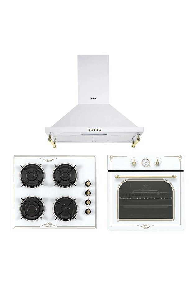 Beyaz Rustik Set - 1