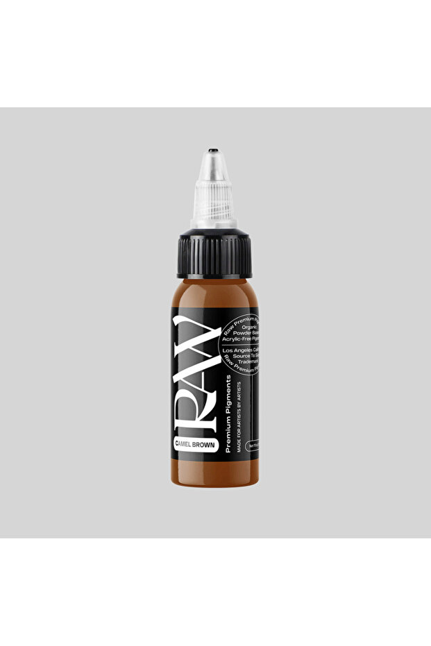 Pigments Camel Brown 1 oz 30 ml Kahverengi Dövme Boyası - 1