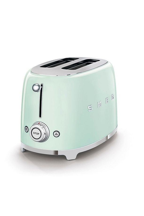 50's Style Retro Yeşil Ekmek Kızartma Makinesi TSF01PGEU - 2