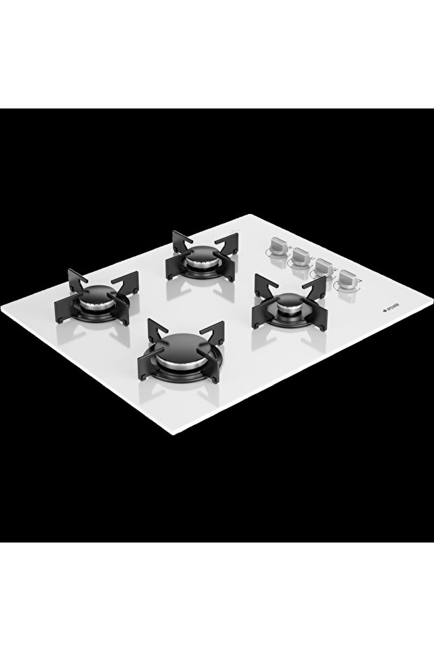 OCL T 651 EB Beyaz Cam Ankastre Ocak - 3