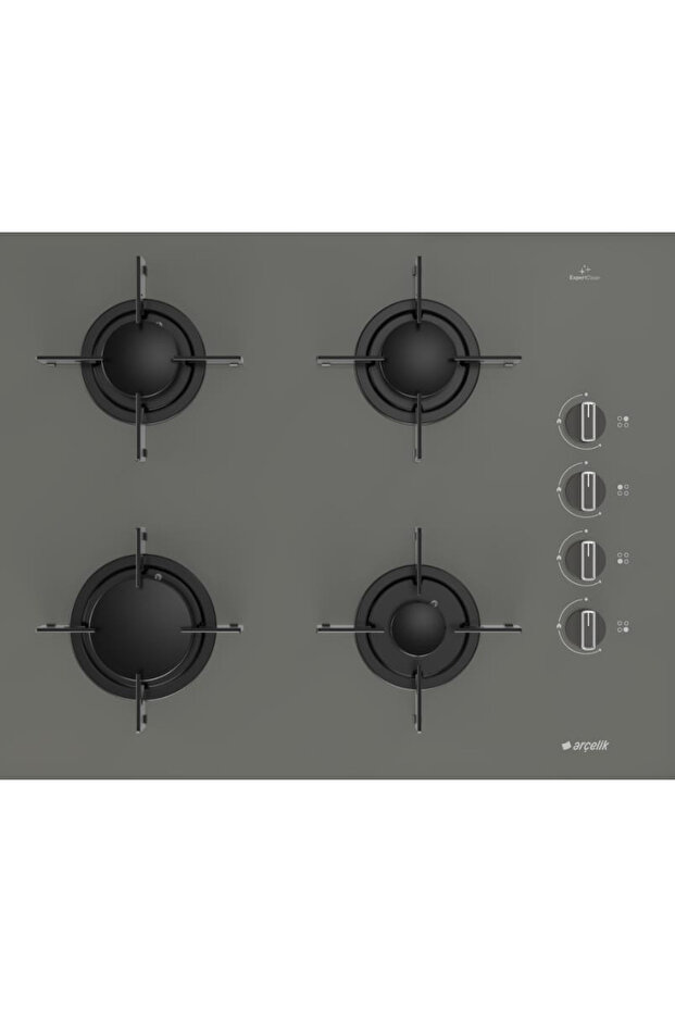 Star Gri Cam Ankastre Set - 3