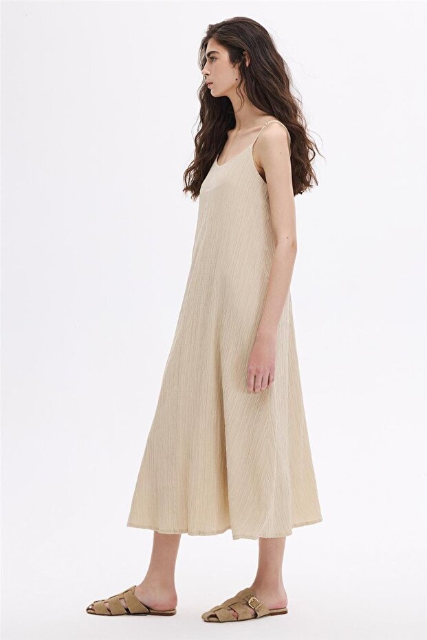 فستان بأشرطة قابلة للتعديل - 2