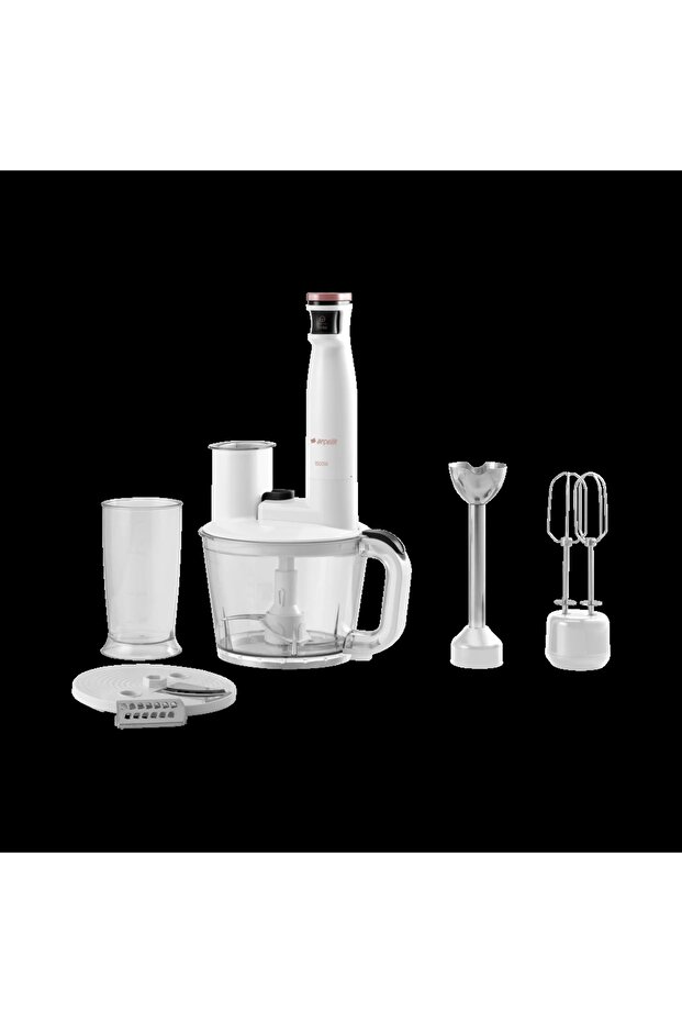 Yeni Robot 4'lü Beyaz Set - 4