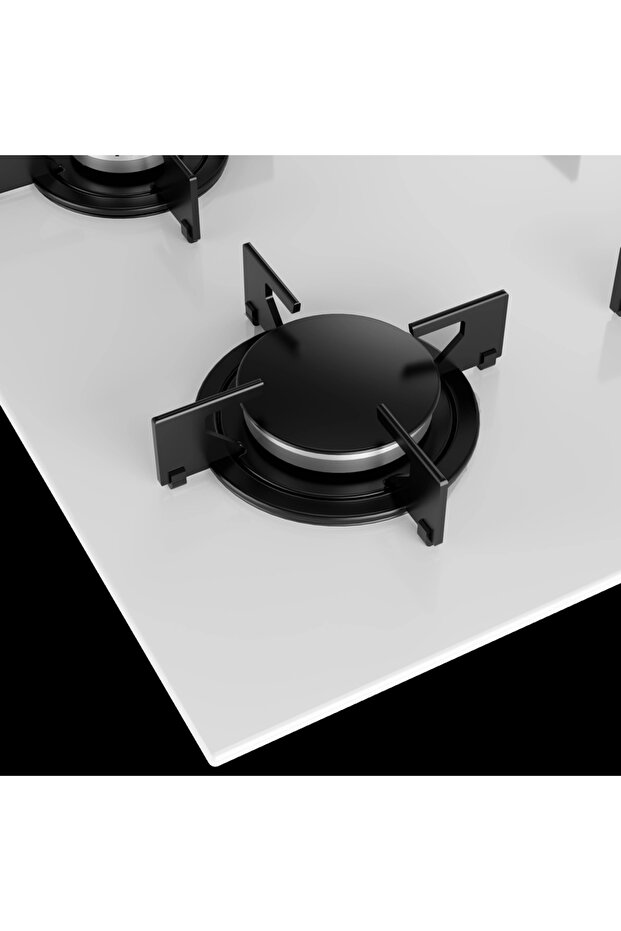 OCL T 651 EB Beyaz Cam Ankastre Ocak - 4