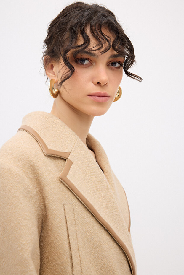 Deri Garnili Ceket - 3