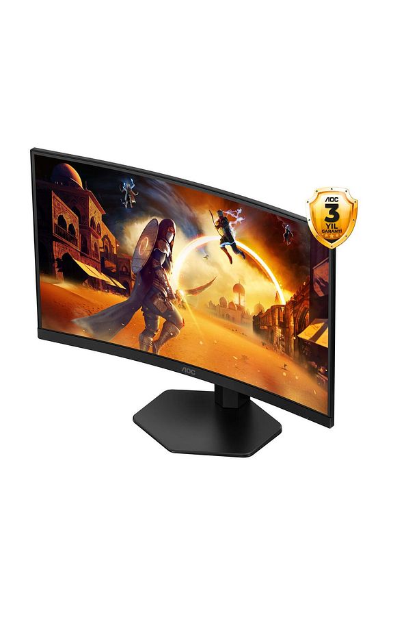 C27G4ZXU 27" 280 Hz 0,3 ms FreeSync HDR10 Yükseklik Ayarlı Fast VA Curved Oyuncu Monitör - 8