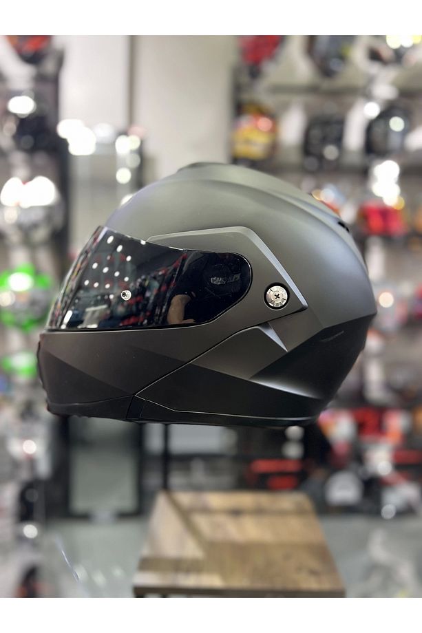 C91n Kask Semı Flat Siyah - 5