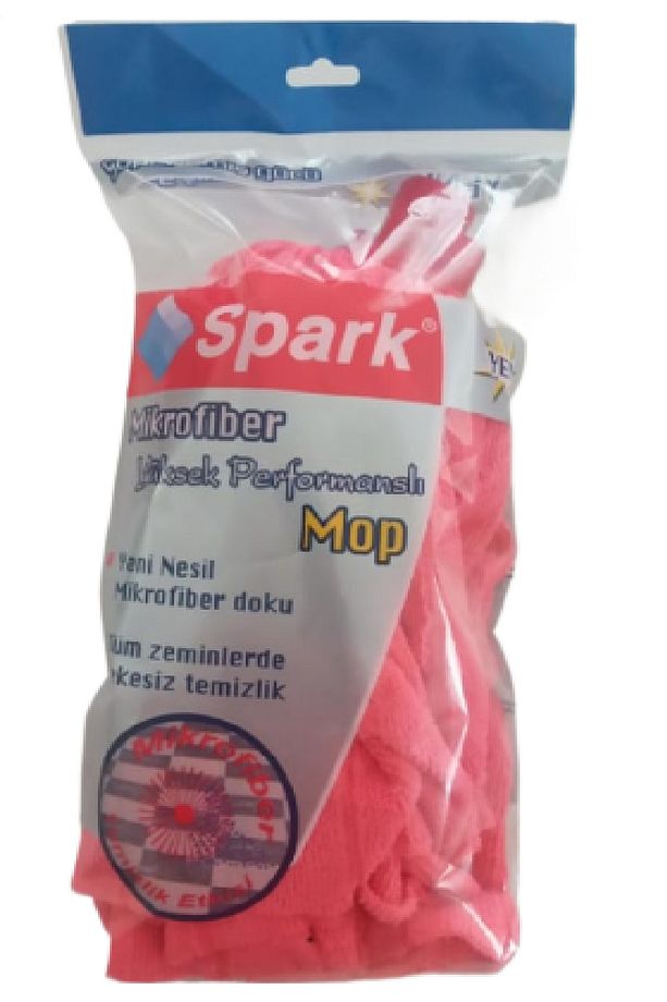 4 Adet Mikrofiber Havlu Vileda Paspas Mop Yedek Ucu - 6