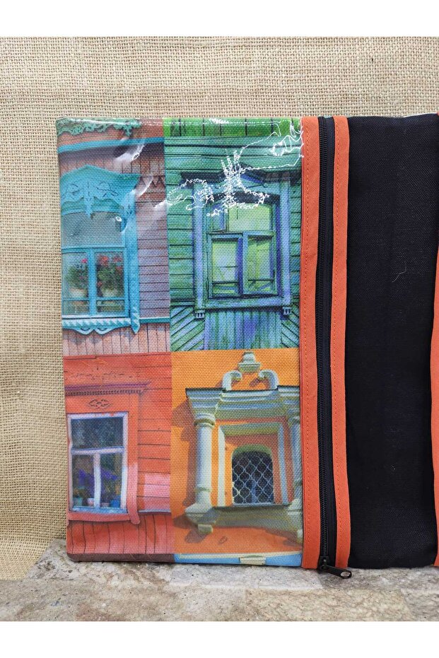 منظم بنمط النوافذ وحقيبة الكمبيوتر اللوحي - 3