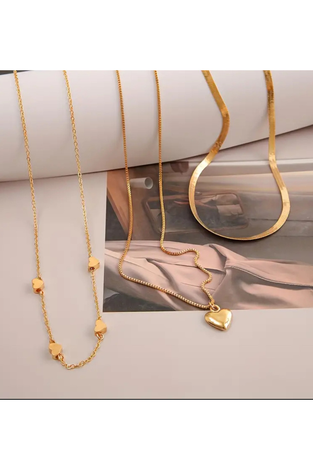 3 Lü Kolye Seti - 3