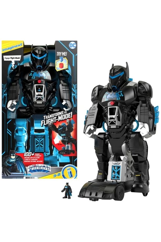 Dc Super Friends Bat-tech Batbot Oyun Seti Gwt23 - 1