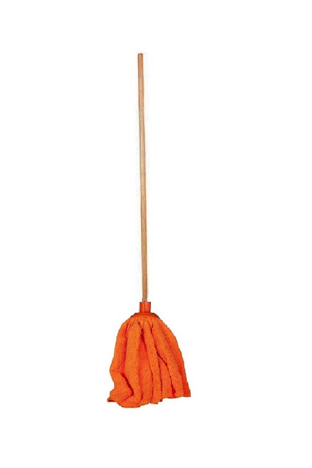 Mikrofiber Havlu Vileda Paspas Mop Ucu Ve Ahşap Saplı Takım - 2