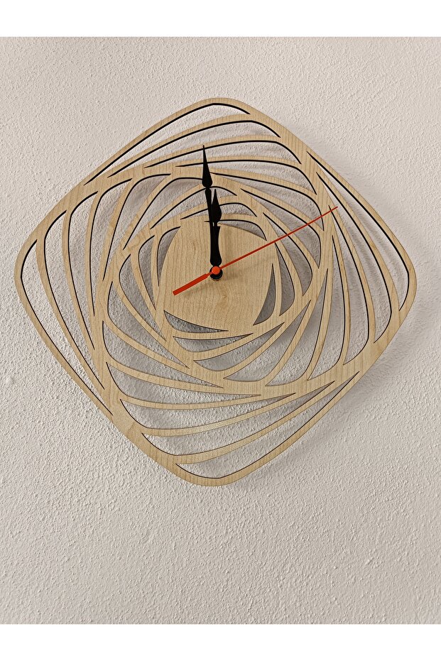 Decorative Wall Clock Spiral Pattern - 5