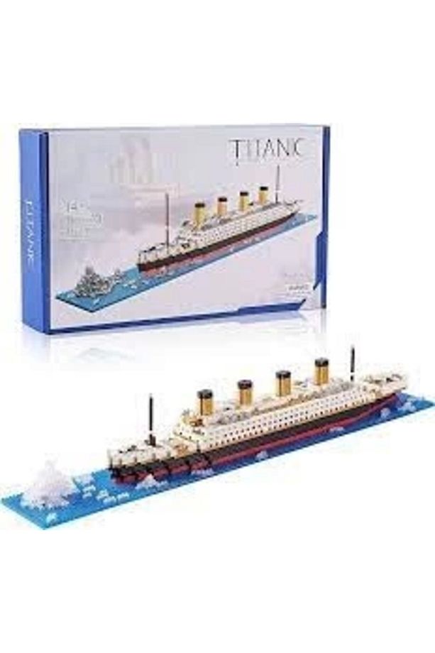 Titanic 3d Lego Buldıng Blocks 1860 Parça Puzzle Tekne Gemi Hediye 66503 - 3