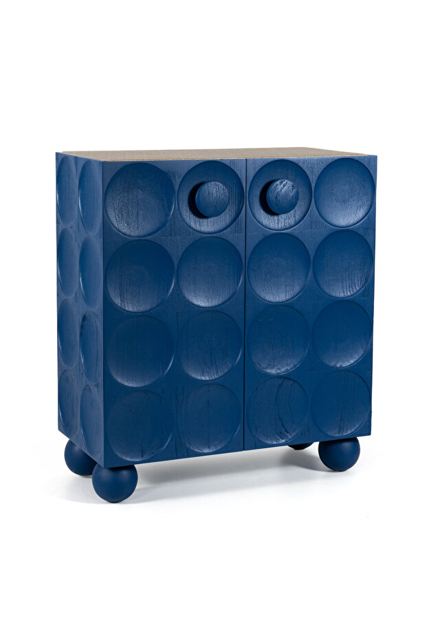 Circles Ahşap Bar Dolabı - 1