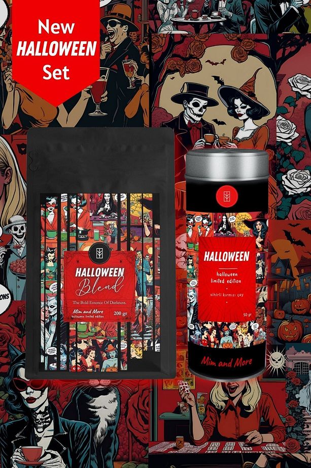 Halloween Çay & Kahve Set - 1