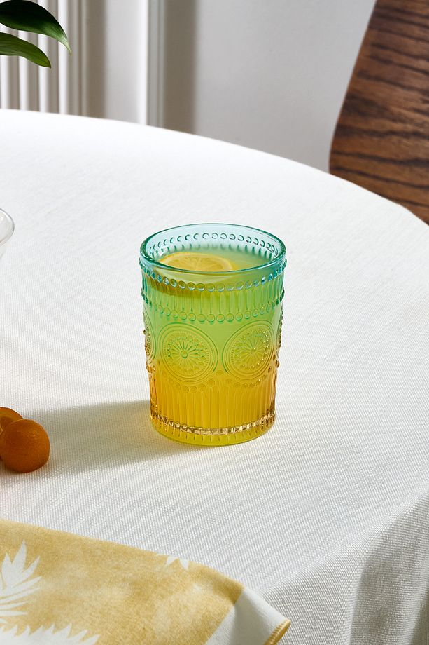 Sunflower Meşrubat Bardağı 332 Ml Mavi Sarı - 2