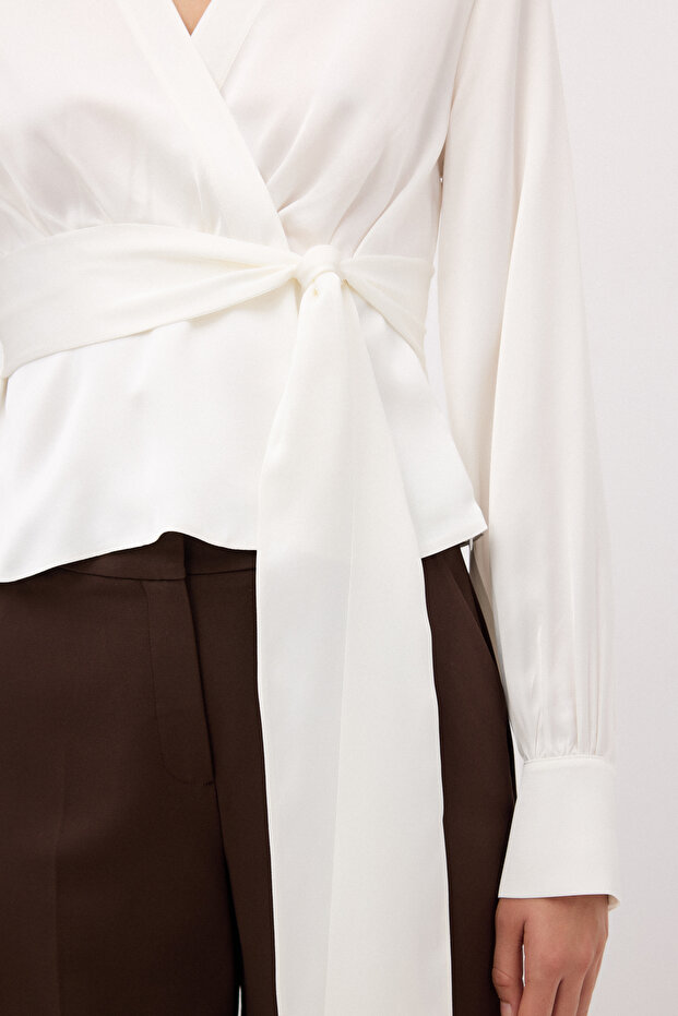 Bağlamalı Gömlek - 3