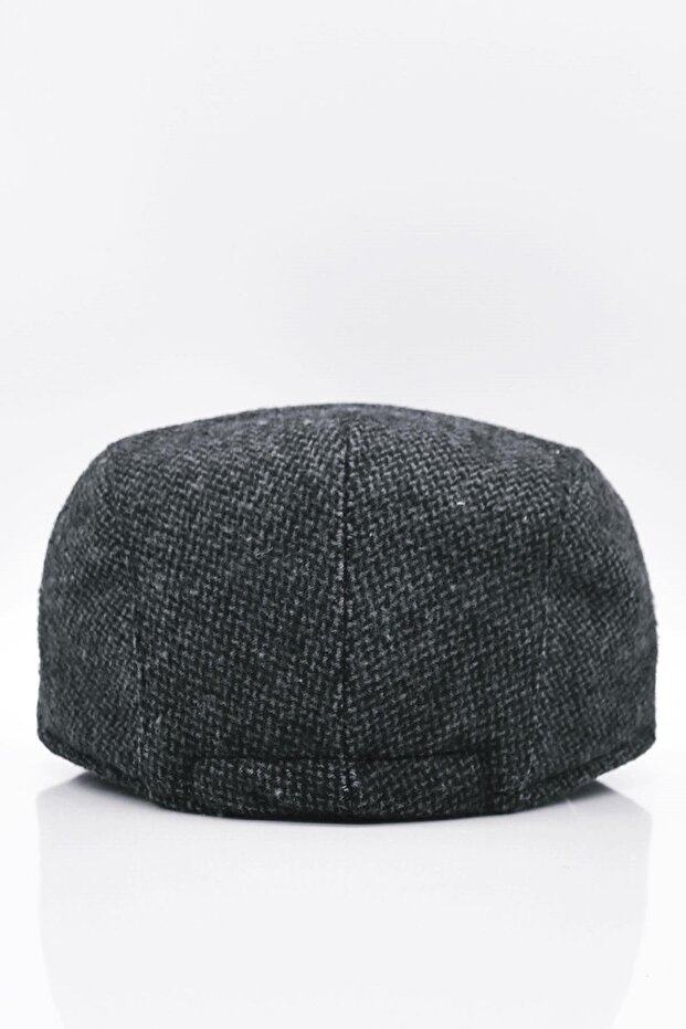 Men's Textured British Cap - 5