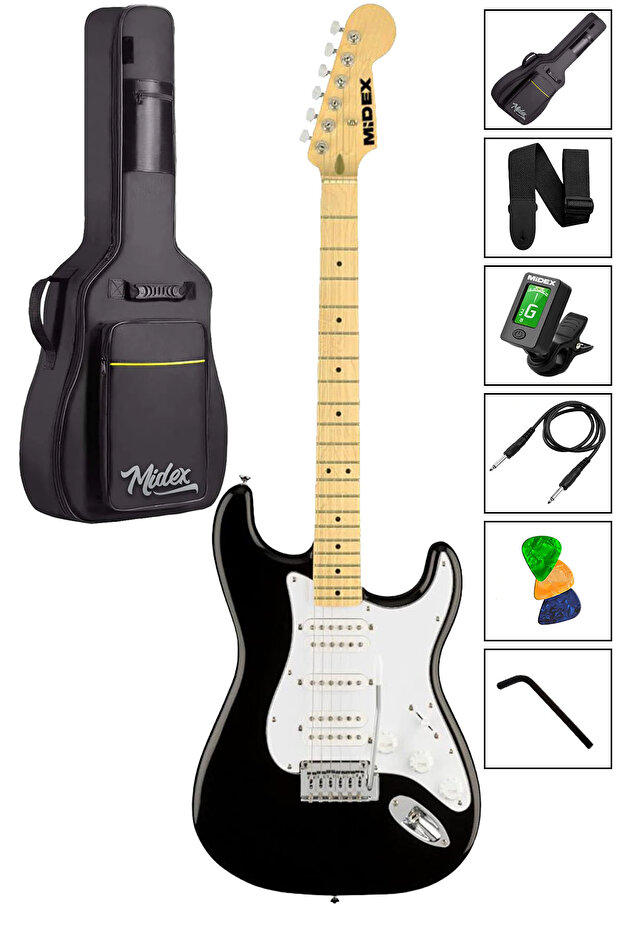 Midex Outlet Ürünü Rph-4wb-out Strat Kasa Hsh Elektro Gitar