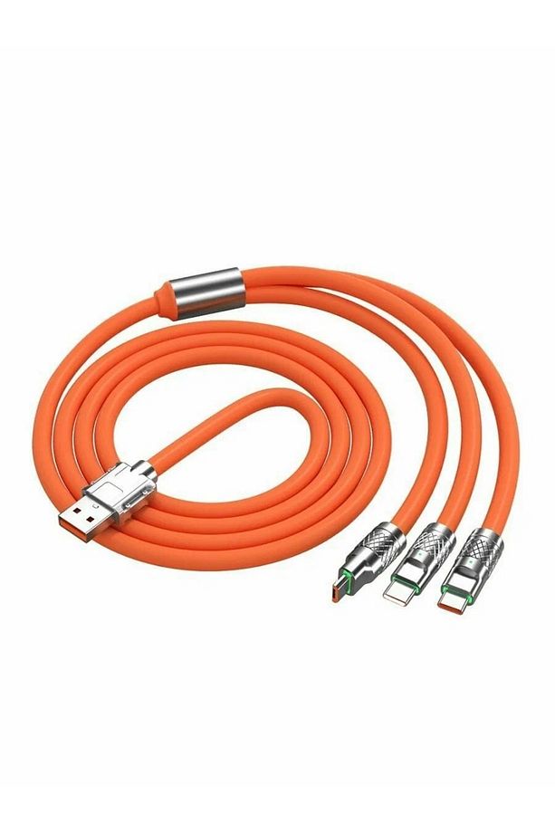 Phone Android Samsung Manyetik Mıknatıslı Şarj Kablosu Micro Usb Type-c Uyumlu - 3