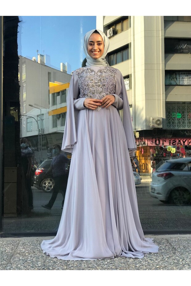 TAŞ İŞLEMELİ ABİYE - 4