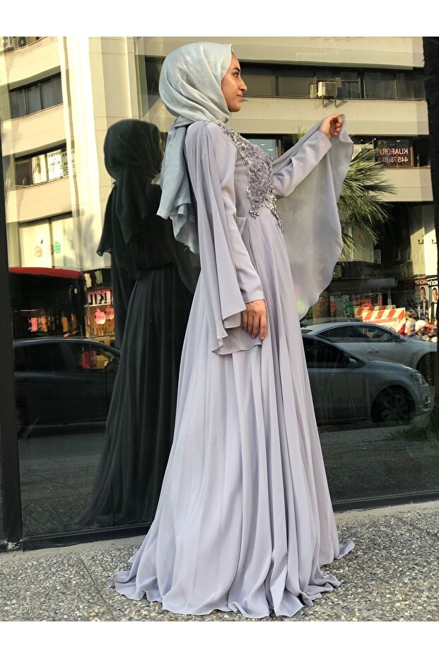 TAŞ İŞLEMELİ ABİYE - 2