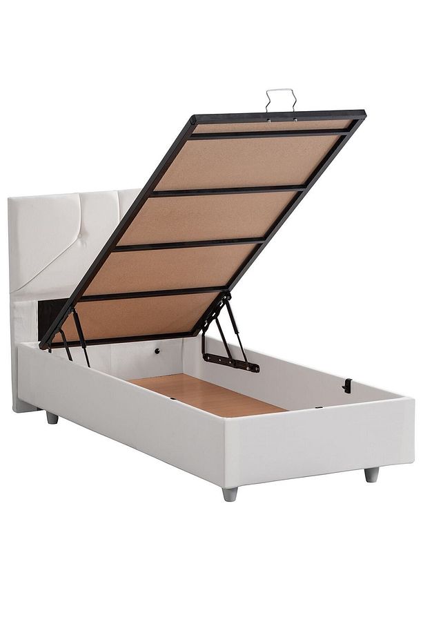 Wick Tek Kişilik Baza Başlık Letto Yatak Seti - 5