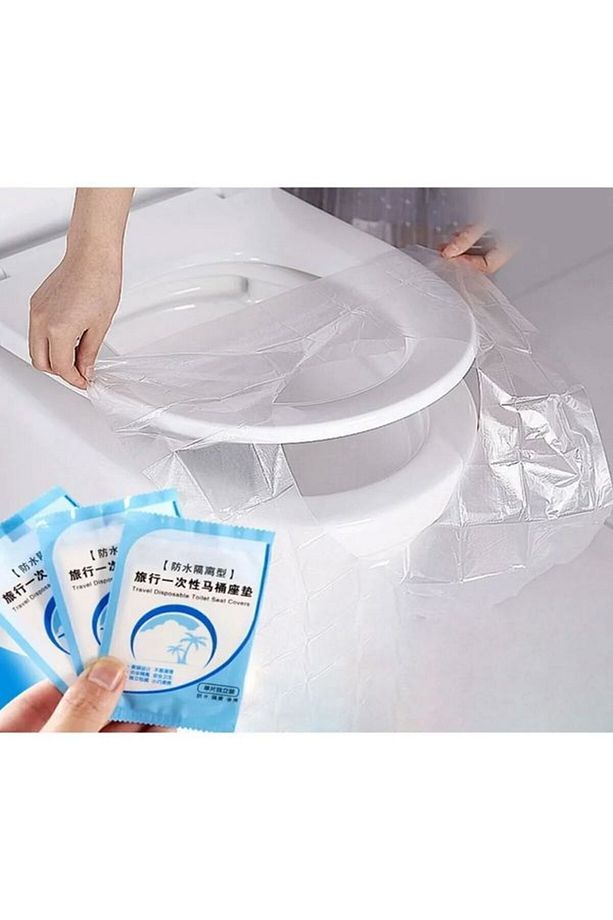 25 Adet Kullan At Klozet Örtüsü Klozet Poşeti Klozet Kapak Örtüsü Dispenseri - 3