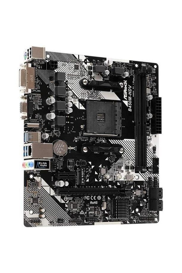 B450m-hdv R4.0 Ddr4 Hdmı Dvı Pcıe 16x V4.0 Am4 Matx - 4
