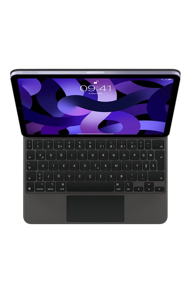 iPad Air 4.Nesil 11'' Magic Türkçe F Klavye Siyah MXQT2TU/A - 1