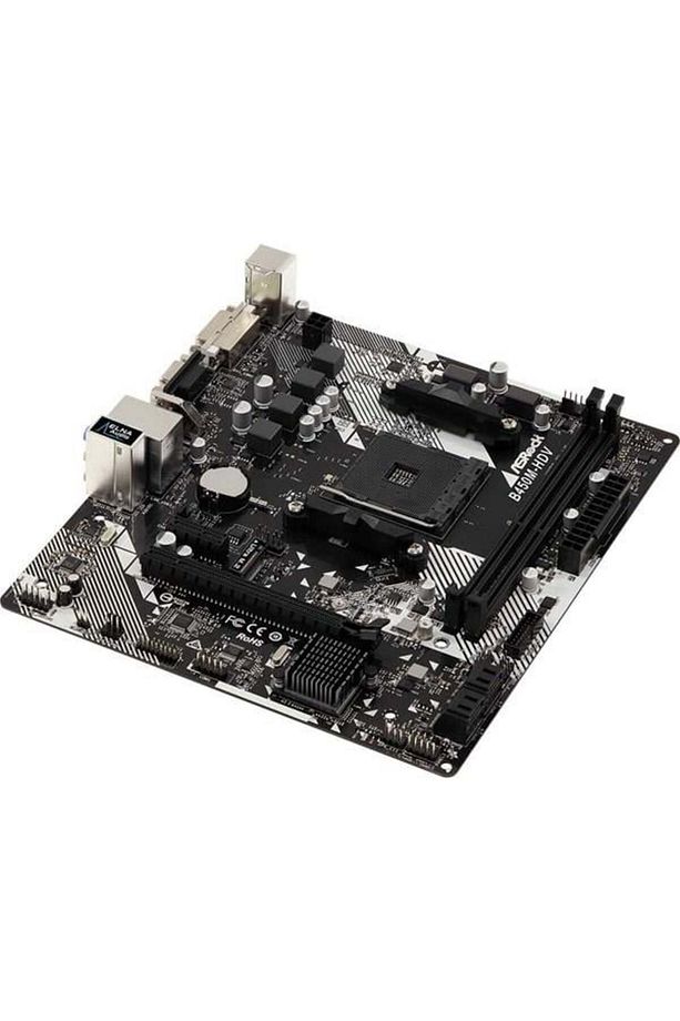 B450m-hdv R4.0 Ddr4 Hdmı Dvı Pcıe 16x V4.0 Am4 Matx - 3