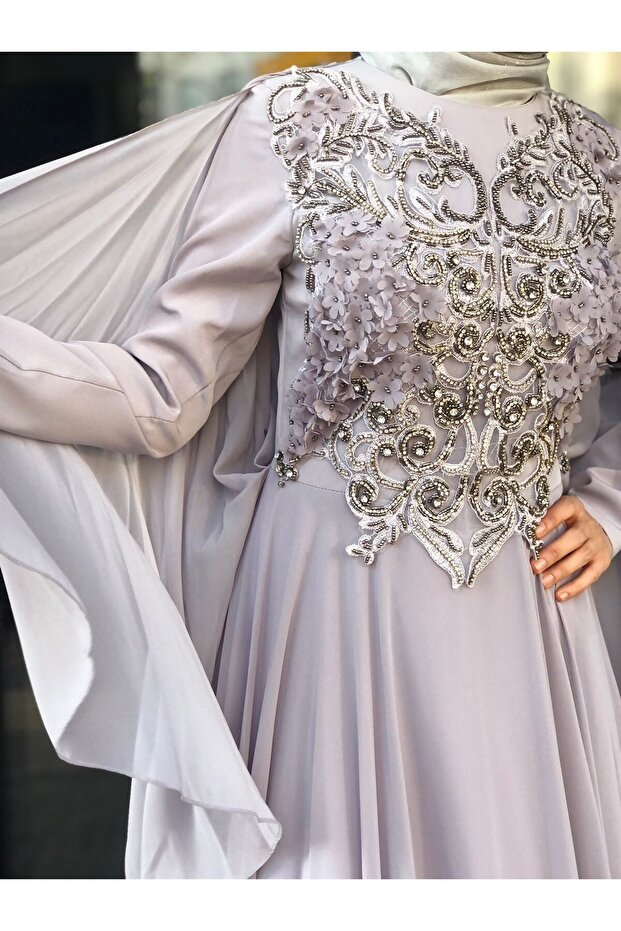 TAŞ İŞLEMELİ ABİYE - 7