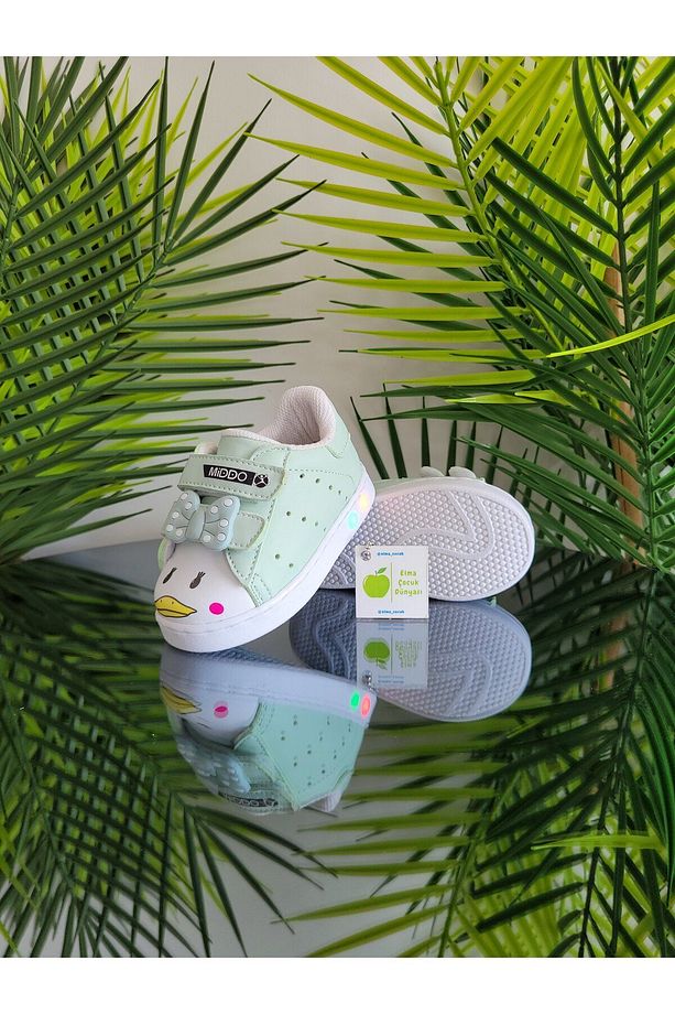 İlkadım Cırt Cırtlı Hafif Rahat Yumuşak Esnek Sneaker Spor Ayakkabı - 3