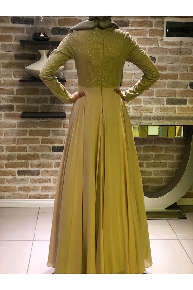 TAŞ İŞLEMELİ ABİYE - 3